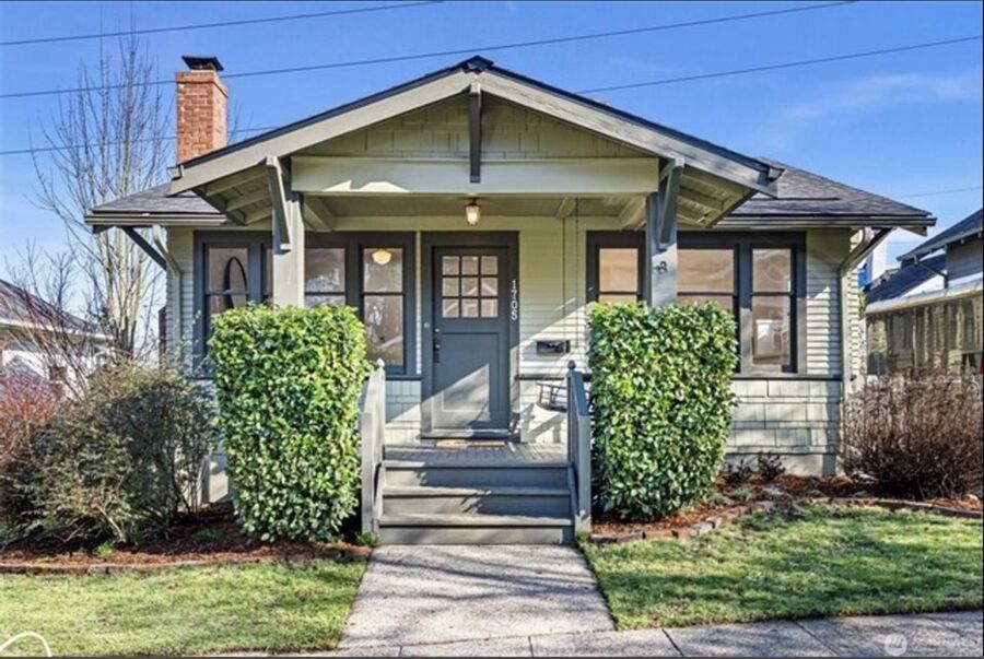 Historic 1919 North Tacoma Craftsman bungalow